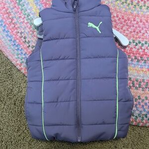 Puma puffer vest